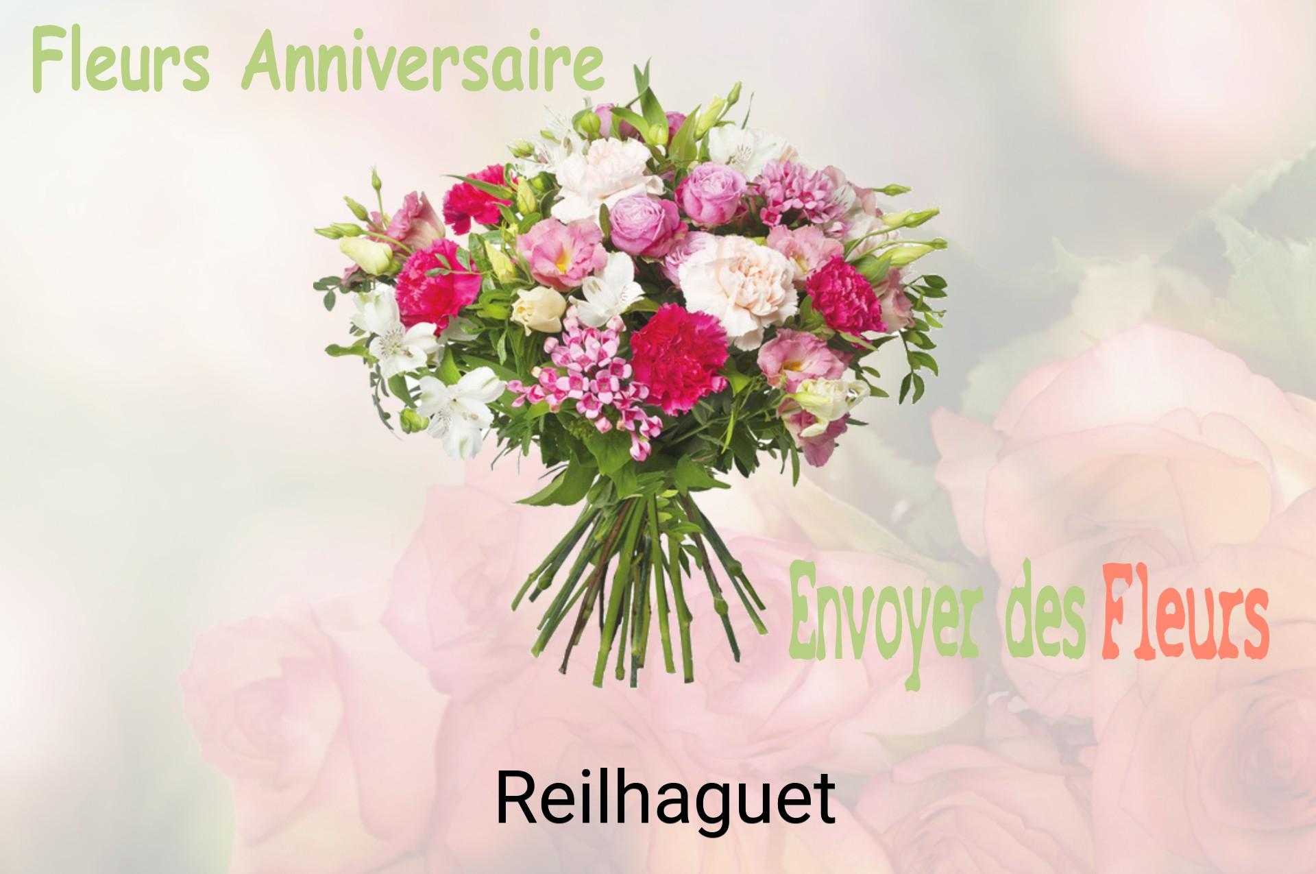Bouquet de fleurs d’anniversaire livré à Reilhaguet